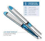 BaBylissPRO Nano Titanium Prima Ionic Hair Straightener - Plancha plana profesional y rizador en uno para estilistas, herramienta de peinado profesional