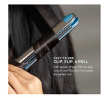 BaBylissPRO Nano Titanium Prima Ionic Hair Straightener - Plancha plana profesional y rizador en uno para estilistas, herramienta de peinado profesional