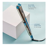 BaBylissPRO Nano Titanium Prima Ionic Hair Straightener - Plancha plana profesional y rizador en uno para estilistas, herramienta de peinado profesional